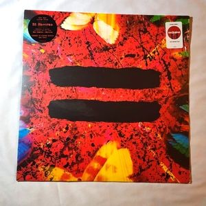 New Sealed Ed Sheeran Equals = Exclusive Red Colored Vinyl Record